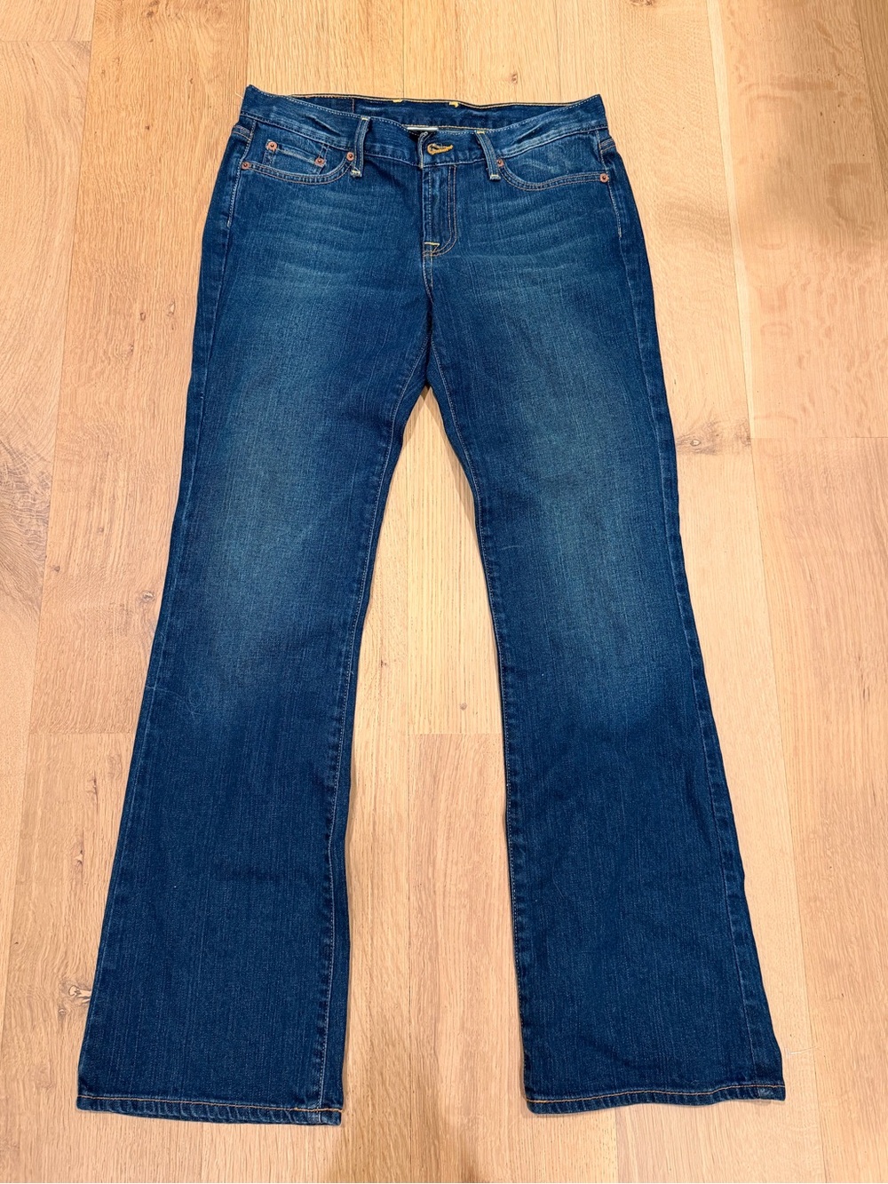 Lucky Brand Sweet N Low Jeans 8/29 Y2K Low Rise Bootcut Flare Embroidered